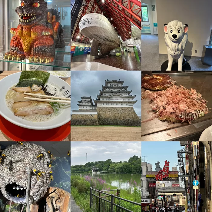 I did all of these things while I was in Japan too. There's always something to do or see, you just have to find it.
