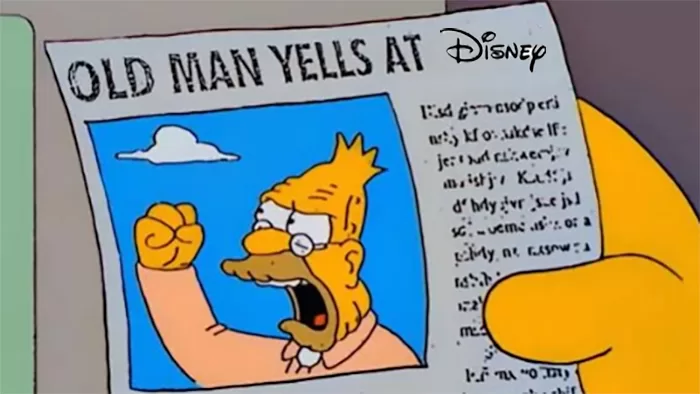 Old Man Yells At Disney