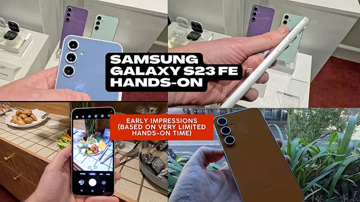 Samsung Galaxy S23 FE first impressions: A 'lite' Samsung flagship?