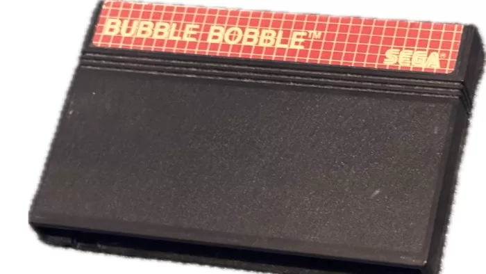 Bubble Bobble Master System Cart