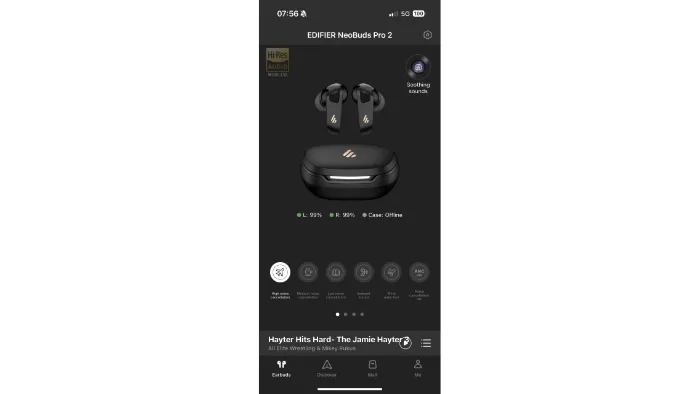 Edifier NeoBuds Pro 2 App (Screenshot: Alex Kidman)