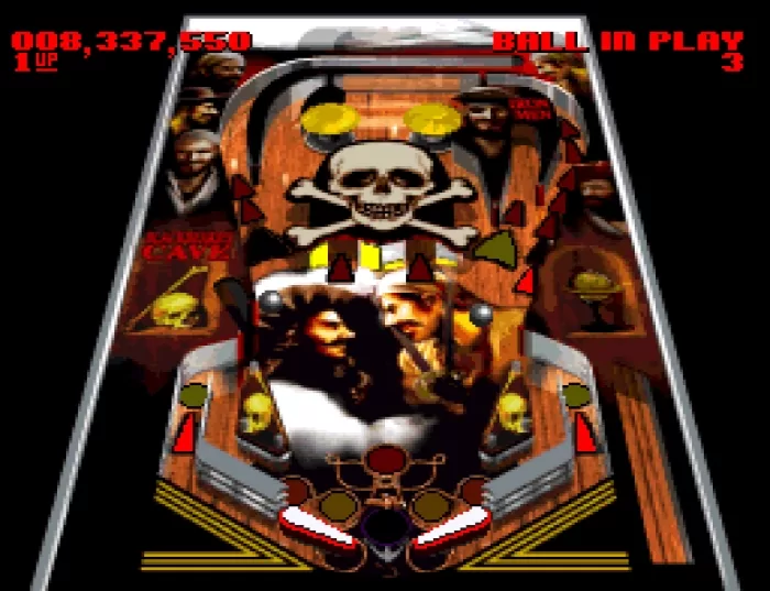 Super Pinball Behind The Mask (Screenshot: Alex Kidman)