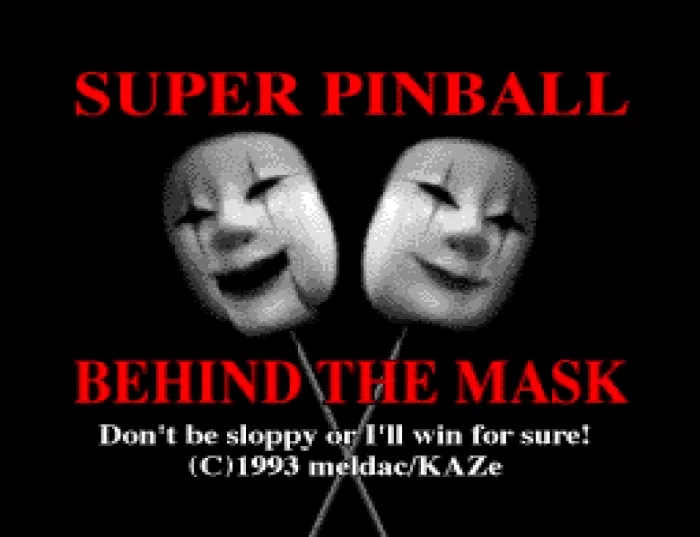 Super Pinball Behind The Mask (Screenshot: Alex Kidman)