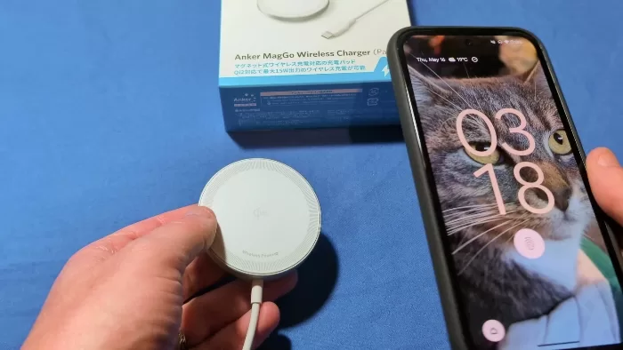 Anker MagGo Wireless Charger Pad (Photo: Alex Kidman)