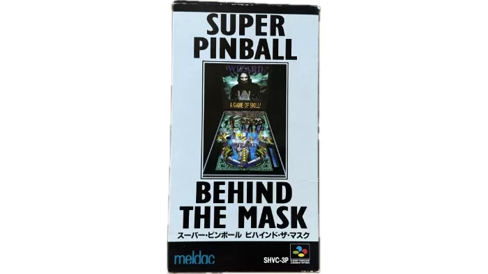 Super Pinball Behind The Mask Box (Photo: Alex Kidman)