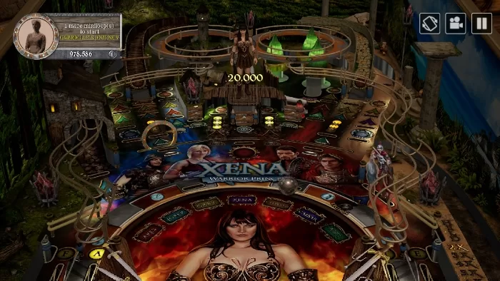 Universal Pinball TV Classics: Xena Warrior Princess