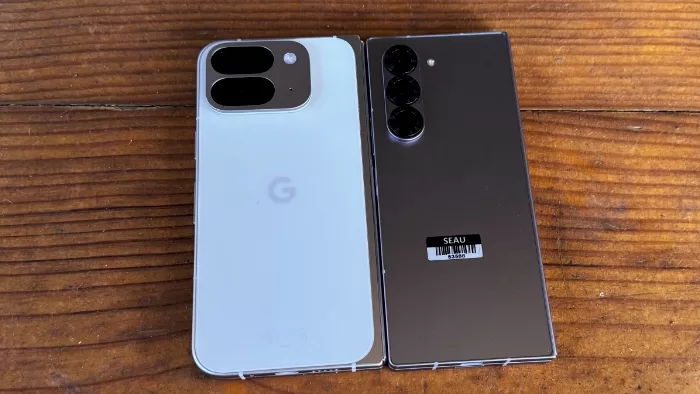 Google Pixel 9 Pro Fold vs Samsung Galaxy Z Fold 6 (Photo: Alex Kidman)