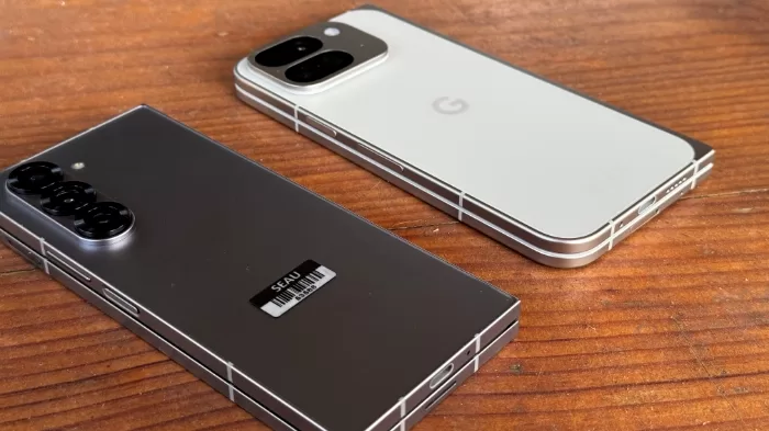 Google Pixel 9 Pro Fold vs Samsung Galaxy Z Fold 6 (Photo: Alex Kidman)