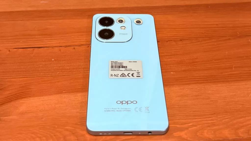 Oppo A60 5G With Googly Eyes (Photo and Blame: Alex Kidman)