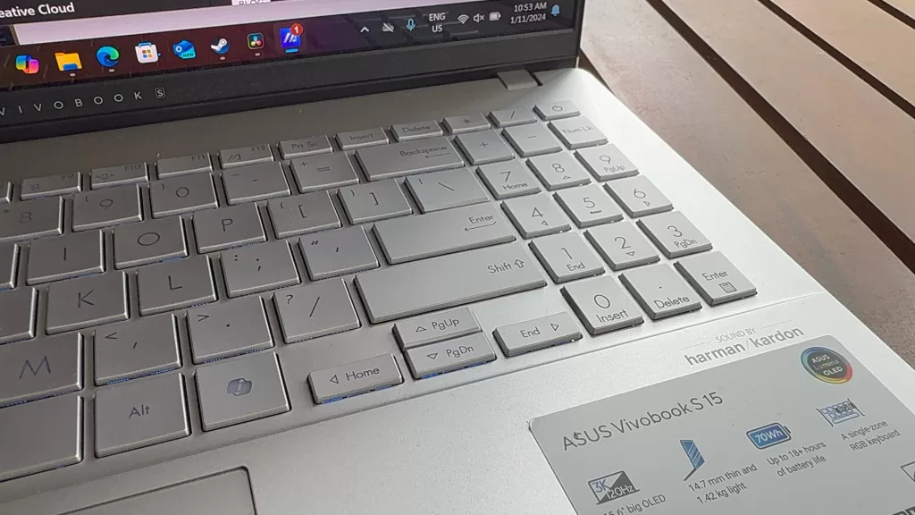 Asus Vivobook S 15 OLED (Photo: Alex Kidman)