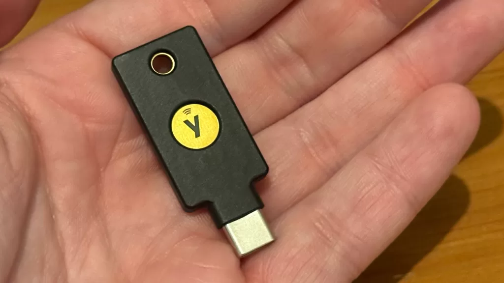 Yubico Yubikey 5C NFC (Photo: Alex Kidman)
